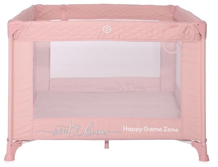 Matkasänky Lorelli Happy Game Zone, Mellow Rose Star hinta ja tiedot | Matkasängyt | hobbyhall.fi