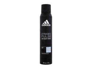 Deodorantti Adidas Dynamic Pulse, 200 ml hinta ja tiedot | Miesten ihonhoito | hobbyhall.fi