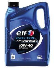 ELF TURBO DIESEL 10W-40 ACEA A3/B4, API SL/CF 5L hinta ja tiedot | Elf Autotuotteet | hobbyhall.fi