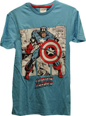 Miesten T-paita Marvel Captain america hinta ja tiedot | Miesten T-paidat | hobbyhall.fi