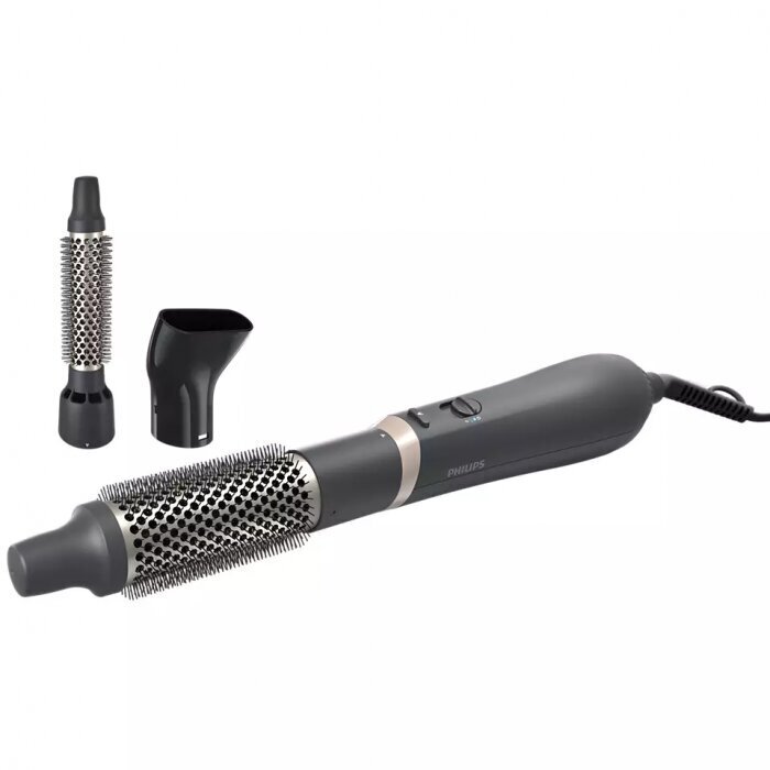 Hiustenmuotoilija Philips Air Styler Essential, 800 W, musta, BHA301/00 hinta ja tiedot | Suoristusraudat ja kihartimet | hobbyhall.fi