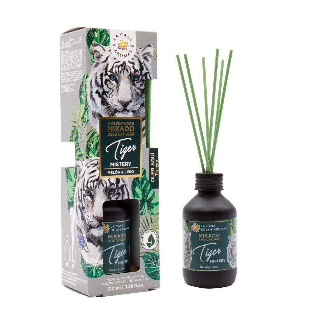 Kodin ilmanraikastin tuoksutikuilla La casa de los aromas Tiger Mister, 100 ml hinta ja tiedot | Huonetuoksut | hobbyhall.fi