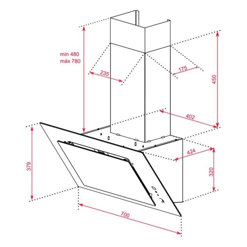 Teka 112930042 hinta ja tiedot | Liesituulettimet | hobbyhall.fi