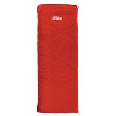 Makuupussi iHike 190x75 cm, punainen, 2 kpl. hinta ja tiedot | Makuupussit | hobbyhall.fi