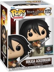 Figuuri Funko POP! Hyökkäys titaania vastaan Mikasa Ackermann Exclusive hinta ja tiedot | Pelien oheistuotteet | hobbyhall.fi