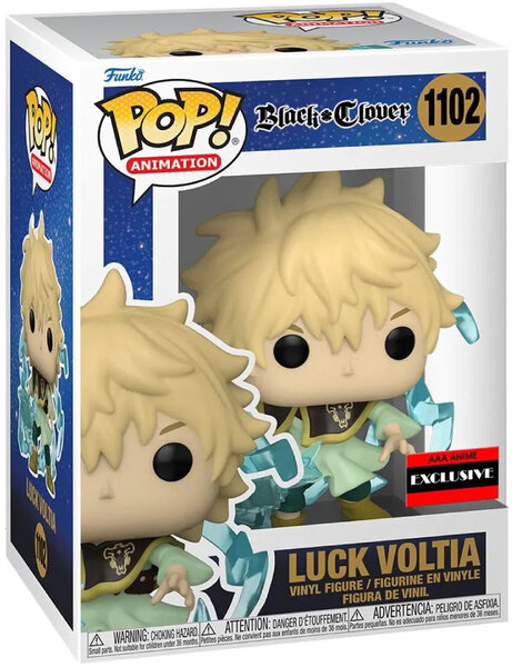 Figuuri Funko POP! Mustaapila - Luck Voltia yksinoikeudella