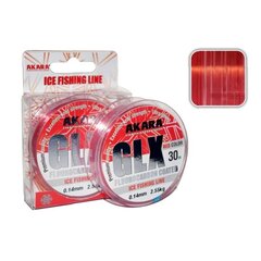 Tamiil AKARA Glx Ice Red 30m 0,12mm hinta ja tiedot | Siimat | hobbyhall.fi