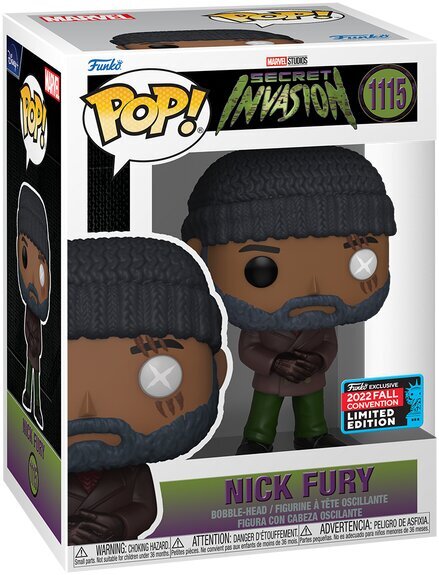 Figuuri Funko POP! Marvel Nick Fury yksinoikeudella