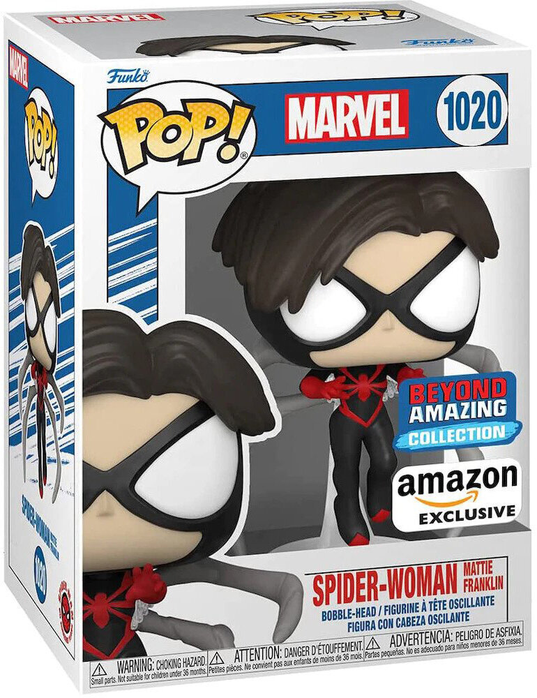 Figuuri Funko POP! Marvel Spider-Woman yksinoikeudella hinta ja tiedot | Pelien oheistuotteet | hobbyhall.fi