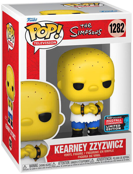 Figuuri Funko POP! Simpsonit Kearney Zzyzwicz yksinoikeudella