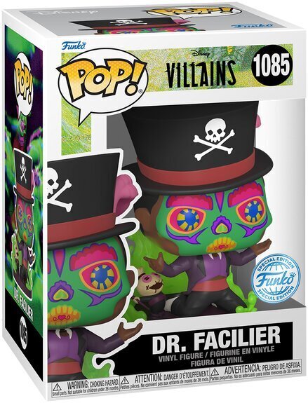 Figuuri Funko POP! Disneyn roistot Dr. Facilier Exclusive hinta ja tiedot | Pelien oheistuotteet | hobbyhall.fi