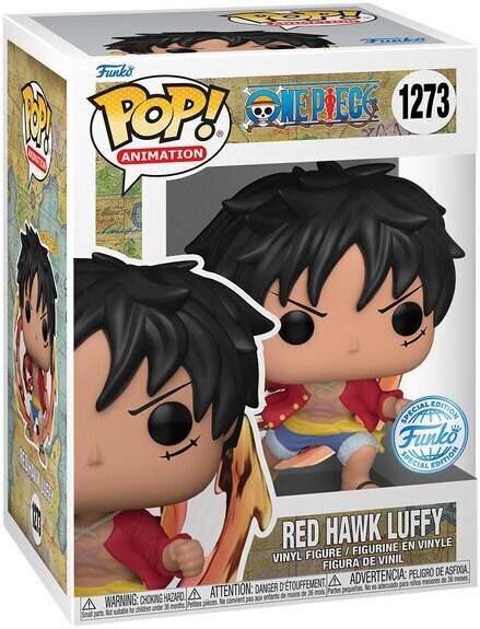 Figuuri Funko POP! One Piece Red Hawk Luffy Exclusive