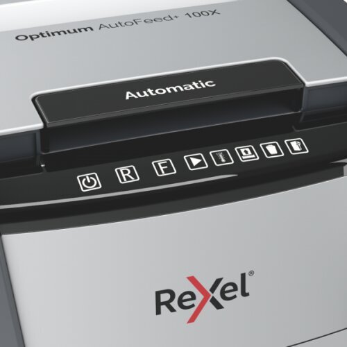 Rexel Optimum AutoFeed+ 100X hinta ja tiedot | Paperisilppurit | hobbyhall.fi