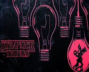 Stranger Things, musta/punainen hinta ja tiedot | Hiiret | hobbyhall.fi