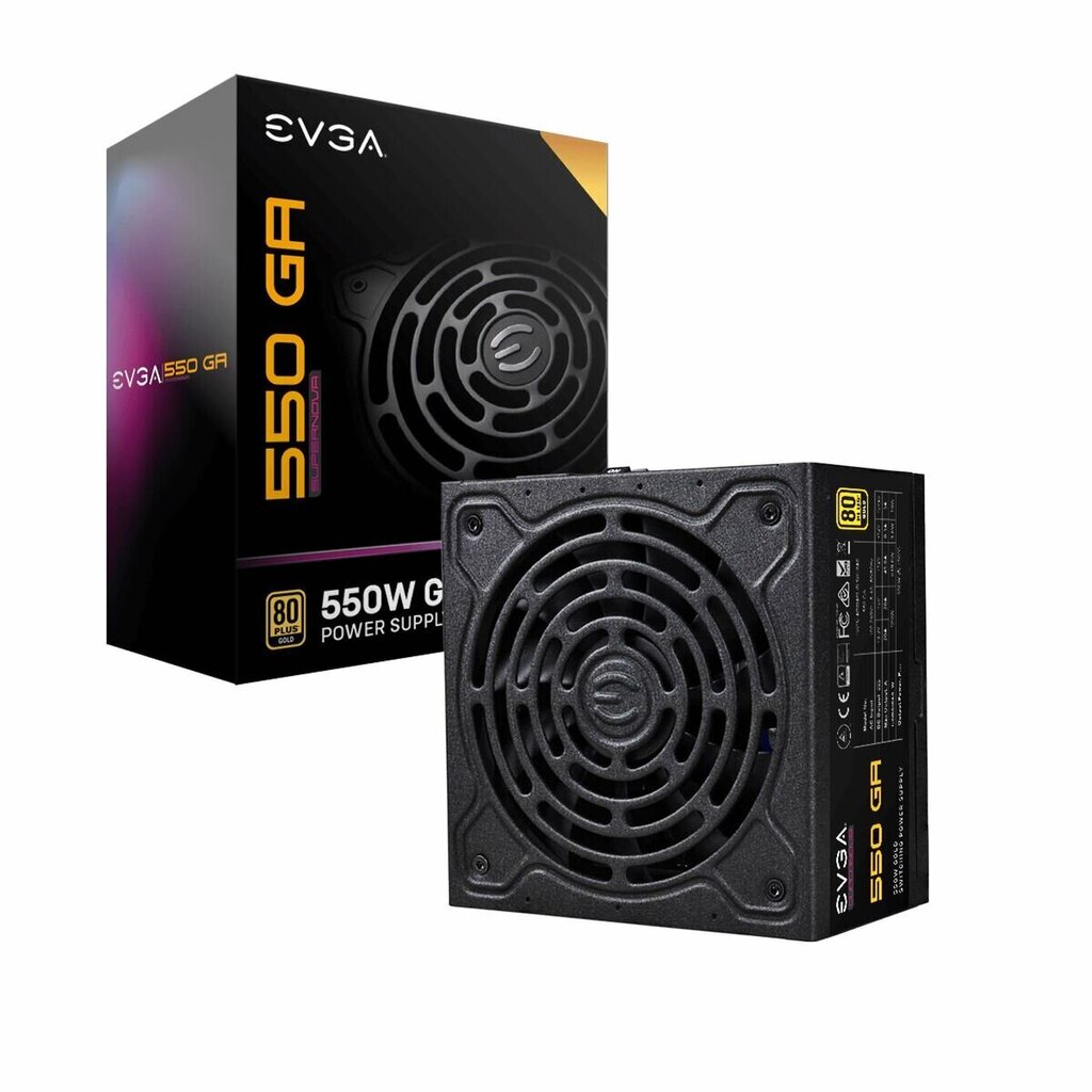 Evga SuperNOVA 550 GA hinta ja tiedot | Virtalähteet | hobbyhall.fi