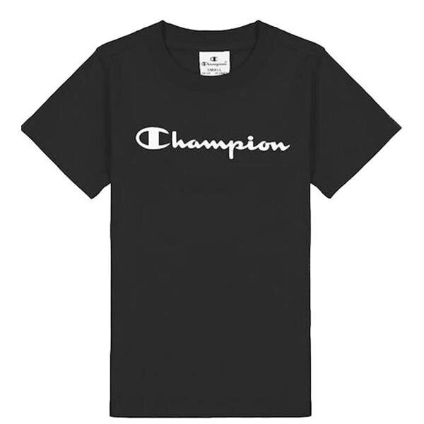 Crewneck t-paita champion legacy tyttö black 404541kk001 hinta ja tiedot | Tyttöjen paidat | hobbyhall.fi