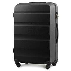 Keskikokoinen matkalaukku Wings M AT01, musta hinta ja tiedot | Matkalaukut ja matkakassit | hobbyhall.fi