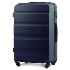 Keskikokoinen matkalaukku Wings M AT01, tummansininen hinta ja tiedot | Matkalaukut ja -kassit | hobbyhall.fi