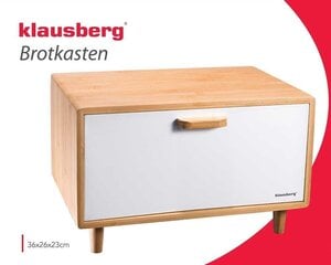 KLAUSBERG bambuleipälaatikko KB-7400 / ERT3095 hinta ja tiedot | Klausberg Koti ja keittiö | hobbyhall.fi