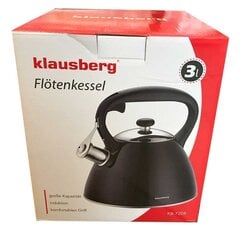 Klausberg vedenkeitin pillellä, 3 l hinta ja tiedot | Kahvipannut ja teekannut | hobbyhall.fi