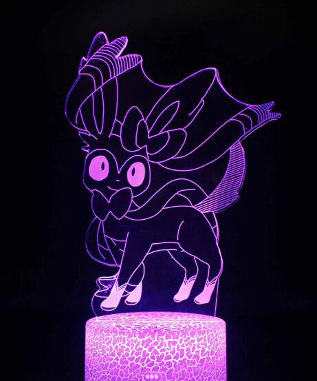 3D Led-valaisin Pokemon hinta ja tiedot | Pelien oheistuotteet | hobbyhall.fi