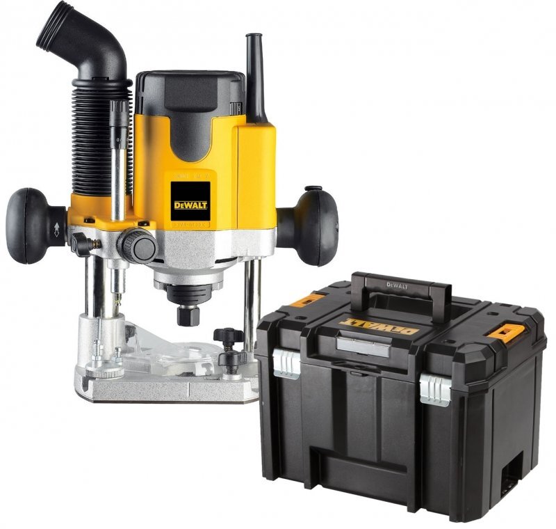 Yläjyrsin Dewalt 1100W DW621KT hinta ja tiedot | Jyrsimet | hobbyhall.fi