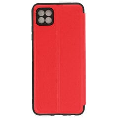Puhelinkuori Smart View Samsung Galaxy A22 5G, punainen hinta ja tiedot | Puhelimen kuoret ja kotelot | hobbyhall.fi