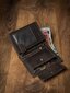 Miesten lompakko aitoa nahkaa Buffalo Wild, ruskea hinta ja tiedot | Miesten lompakot | hobbyhall.fi