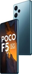 Poco F5 5G 12/256GB Blue MZB0E5DEU hinta ja tiedot | Matkapuhelimet | hobbyhall.fi
