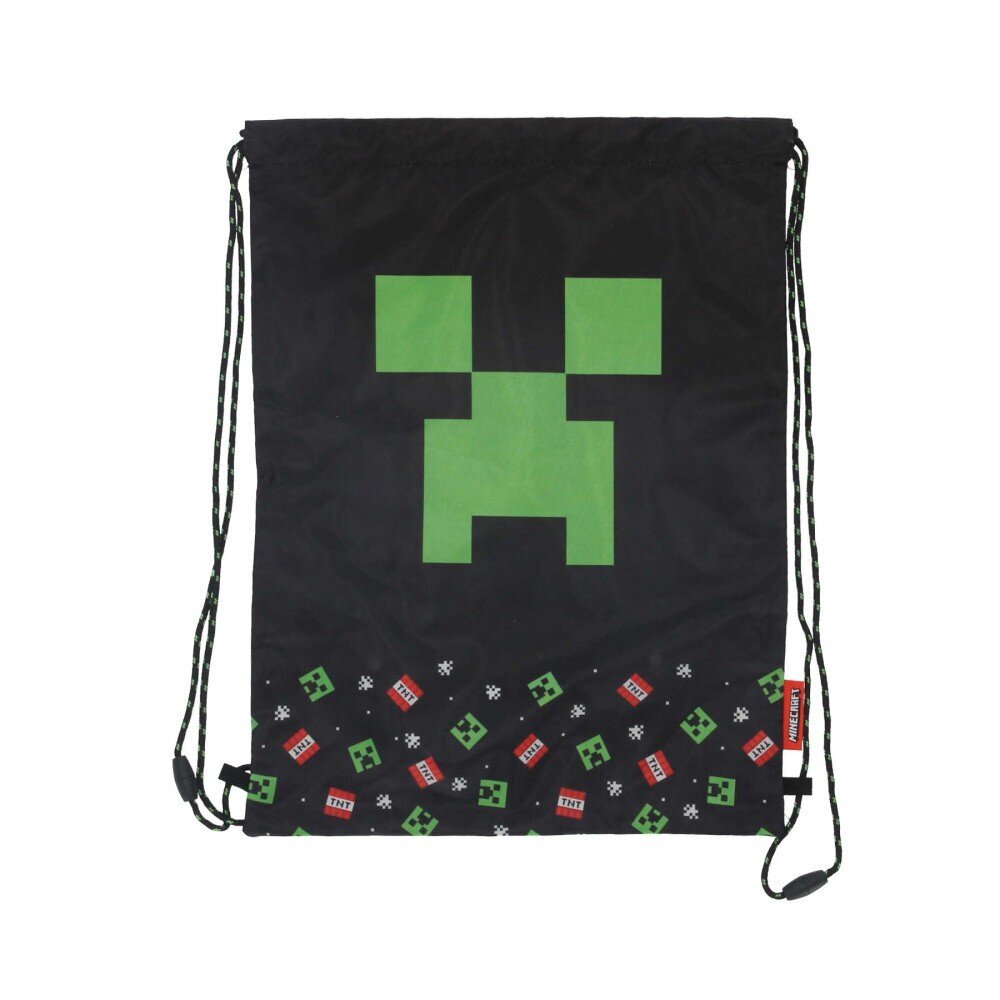 MINECRAFT urheilukassi - "Creeper" malli hinta ja tiedot | Koulureput ja -laukut | hobbyhall.fi