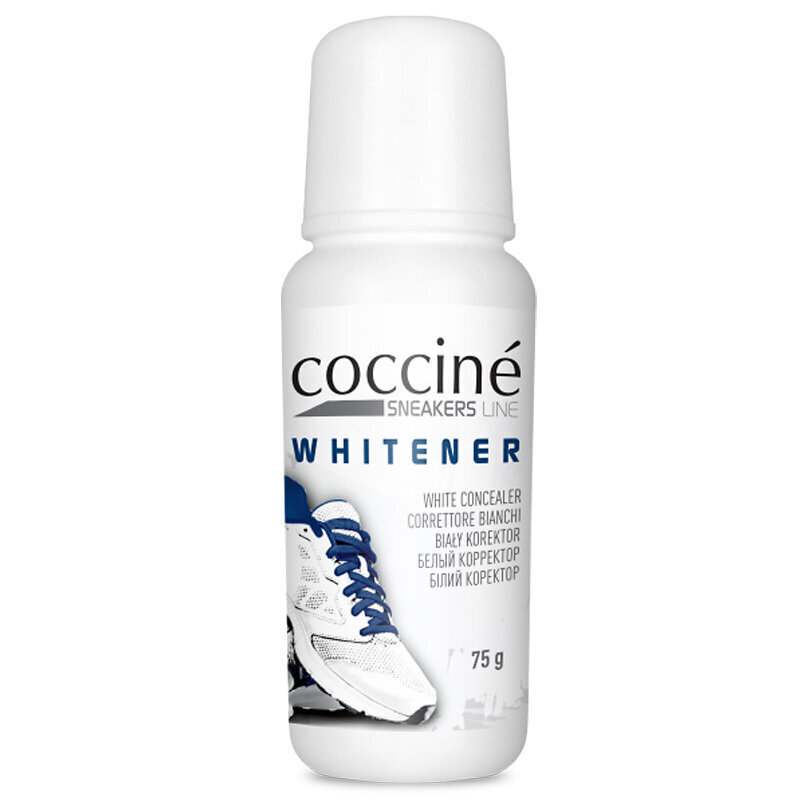 Coccine Whitener - valkoinen kenkäväri, 75 ml hinta ja tiedot | Vaatteiden ja jalkineiden hoito | hobbyhall.fi