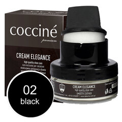 Coccine Cream Elegance - nahkavoide (black) 50ml hinta ja tiedot | Vaatteiden ja jalkineiden hoito | hobbyhall.fi
