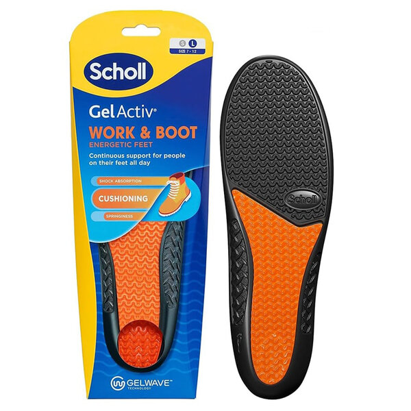 Scholl GelActiv Work Man™ - geelipohjallinen