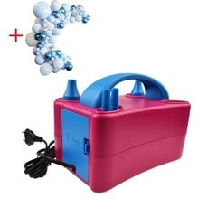 Sähköinen ilmapallopumppu, 400W + Macaron Baloon setti (104kpl) hinta ja tiedot | Ilmapallot | hobbyhall.fi