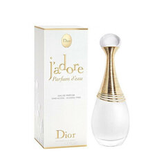 Dior j'adore parfum d'eau EDP naisille, 50 ml hinta ja tiedot | Naisten hajuvedet | hobbyhall.fi