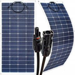 Joustava muotoilu aurinkopaneeli 200W 12V hinta ja tiedot | Aurinkopaneelit | hobbyhall.fi