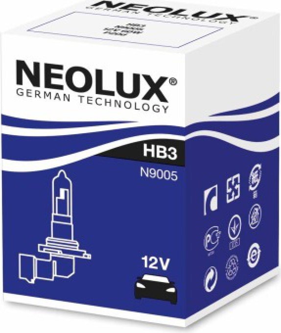 Auton polttimo Neolux HB3, 60W hinta ja tiedot | Polttimot | hobbyhall.fi