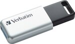 USB-tikku Verbatim Secure Pro 64 GB Mustan värinen