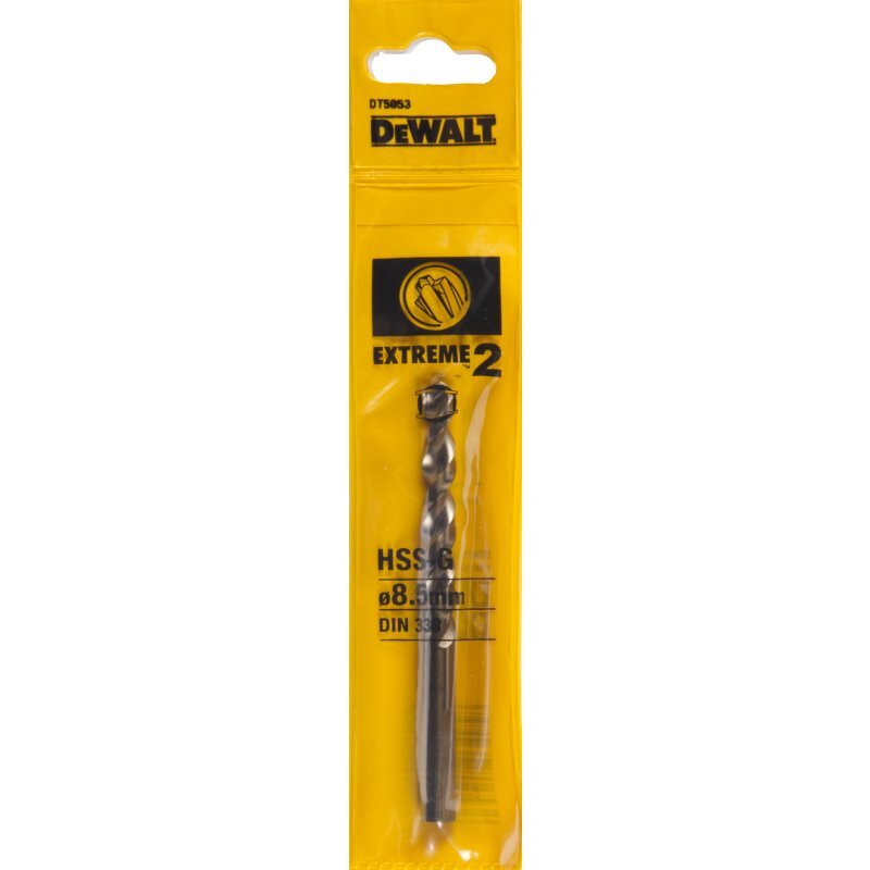 Dewalt HSS 8.5 mm poranterä (DT5053-QZ) hinta ja tiedot | Käsityökalut | hobbyhall.fi