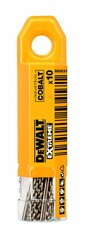 Dewalt 8mm (DT4940), Kobolttimetallin poranterien setti 10 kpl hinta ja tiedot | Käsityökalut | hobbyhall.fi