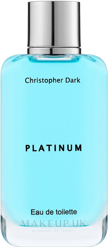 Miesten hajuvesi Christopher Dark Platinum EDT 100 ml hinta ja tiedot | Miesten hajuvedet | hobbyhall.fi