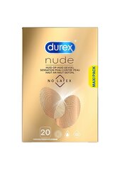 Kondomit Nude ilman lateksia 20 kpl hinta ja tiedot | Kondomit | hobbyhall.fi