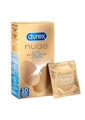 Kondomit Nude XL 10 kpl hinta ja tiedot | Kondomit | hobbyhall.fi