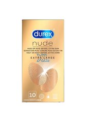 Kondomit Nude XL 10 kpl hinta ja tiedot | Kondomit | hobbyhall.fi