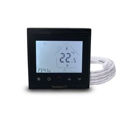 Elektroninen ohjelmoitava termostaatti (lämpösäädin) Feelspot WTH51.36 UUSI hinta ja tiedot | Takka- ja uunitarvikkeet | hobbyhall.fi