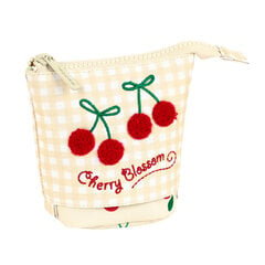 Safta Cherry -penaali lapselle, 8 x 19 x 6 cm, beige hinta ja tiedot | Penaalit | hobbyhall.fi