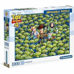 Clementoni Toy Story 4: Impossible Puzzle -palapeli, 1000 kpl hinta ja tiedot | Palapelit | hobbyhall.fi