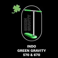 Indo trampoliiniscootti 670 green hinta ja tiedot | InDo Lapset | hobbyhall.fi