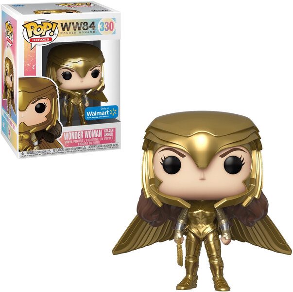 Funko POP! DC Wonder Woman Gold Wide Wing Exclusive