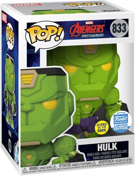 Funko POP! Marvel Hulk Mech GITD Exclusive hinta ja tiedot | Pelien oheistuotteet | hobbyhall.fi